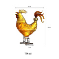 750ml Creative Rooster em forma de decantador de vidro